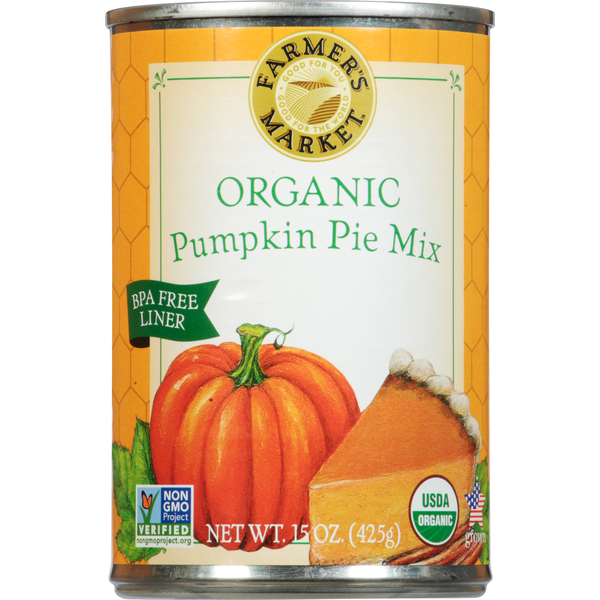 Baking Ingredients Farmer's Market Pumpkin Pie Mix, Organic hero