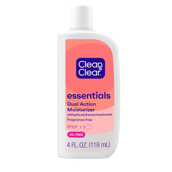 Facial Care Clean & Clear Essentials Dual Action Acne Facial Moisturizer hero