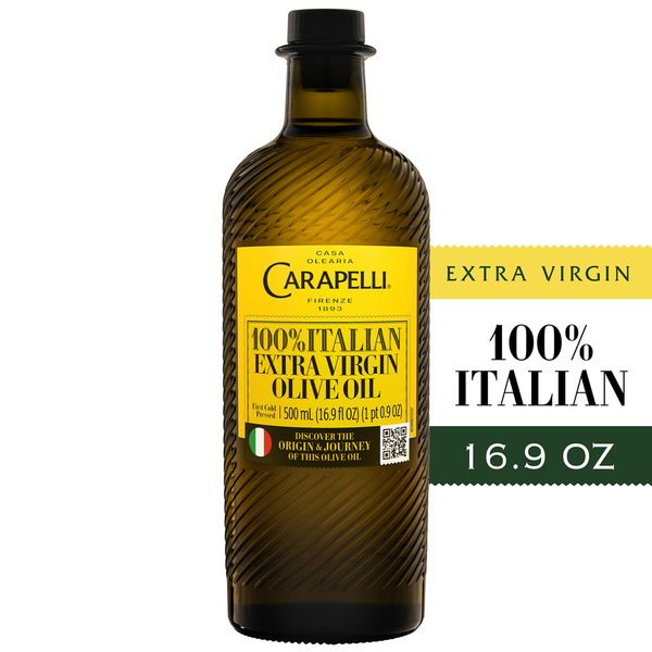 Oils & Vinegars Carapelli Olive Oil, Extra Virgin, 100% Italian hero