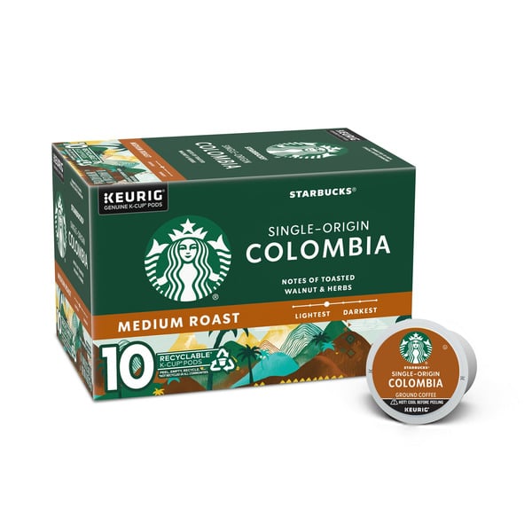 Coffee Starbucks Colombia Medium Roast K-Cup Coffee hero