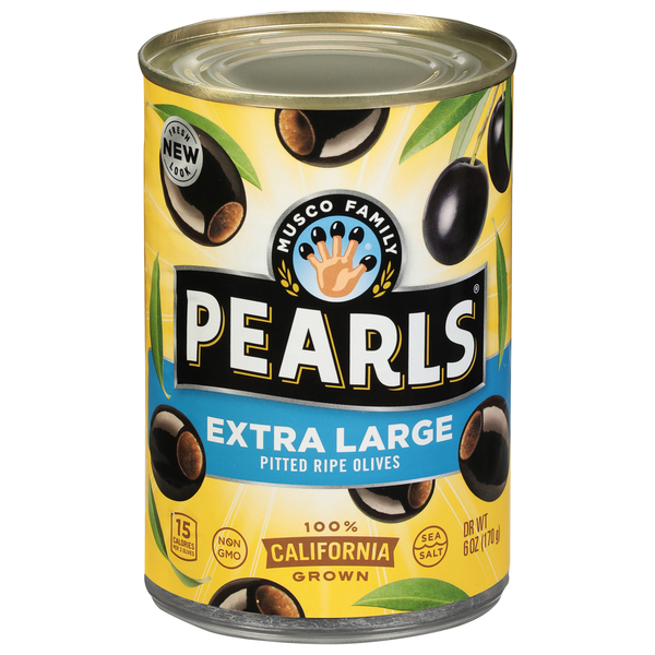 Pickled Goods & Olives Pearls Extra Large Pitted California Ripe Olives hero