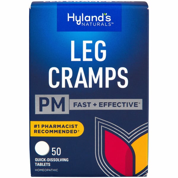 Homeopathic Products Hyland's Leg Cramp Relief, PM, Quick-Dissolving Tablets hero