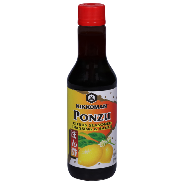 Condiments Kikkoman Ponzu Citrus Seasoned Dressing & Sauce hero