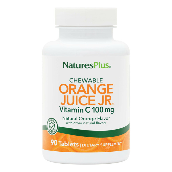 Supplement Combinations NaturesPlus Orange Juice Jr. Vitamin C 100 mg Chewables hero