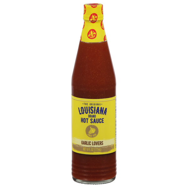 Condiments Louisiana Hot Sauce Hot Sauce, Garlic Lovers hero