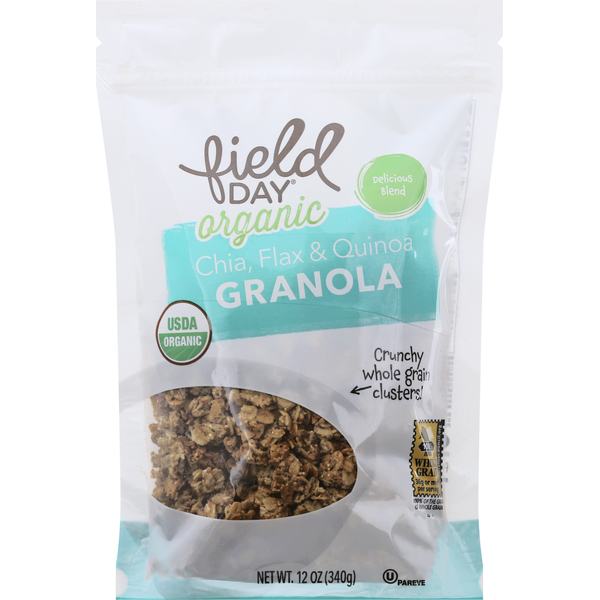 Granola FIELD DAY Granola, Organic, Chia, Flax & Quinoa hero