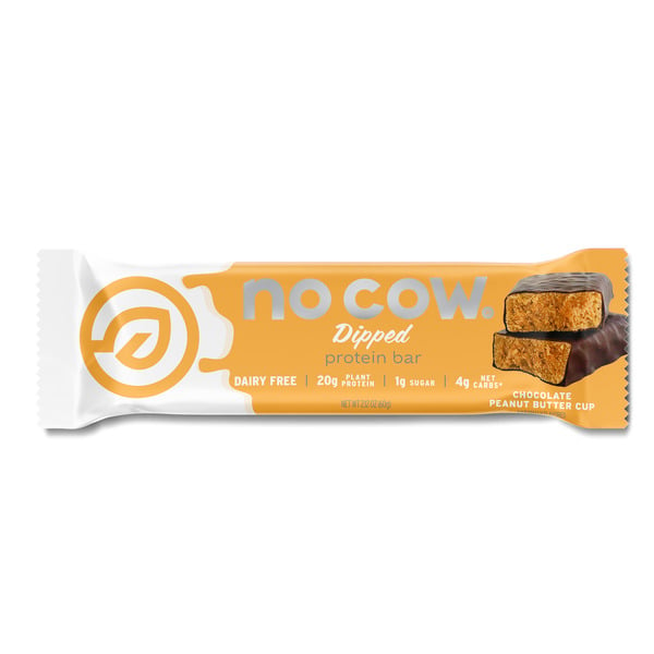 Protein, Energy & Granola Bars No Cow Dipped Protein Bar, Chocolate Peanut Butter Cup hero