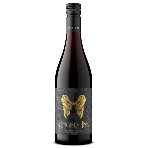 Red Wines Angels Ink Pinot Noir, Central Coast California, Red Wine hero