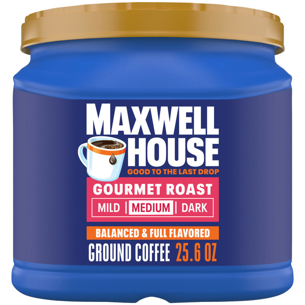 Bulk Tea & Coffee Maxwell House Gourmet Roast Medium Roast Ground Coffee hero