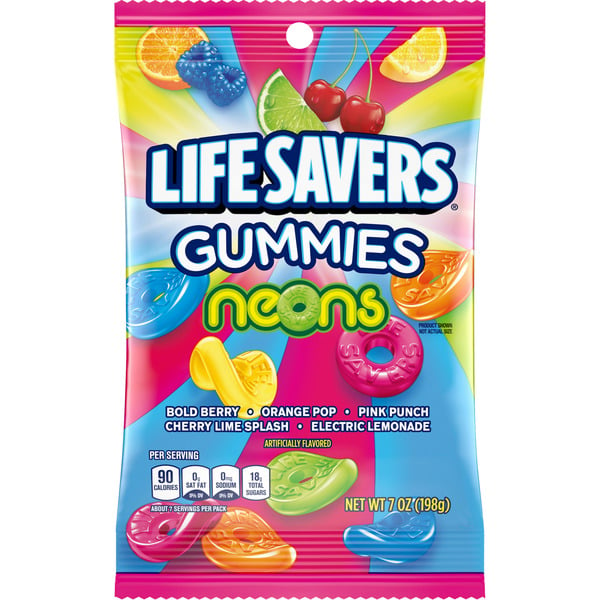 Candy & Chocolate Life Savers Neons Gummy Candy hero