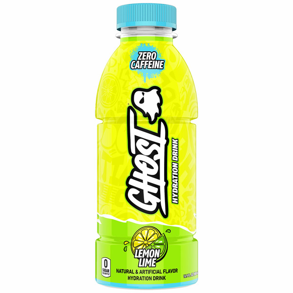 GHOST Lemon Lime Hydration Drink hero