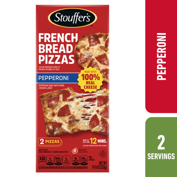 Stouffer's S Skinny Box Pepperoni Pizza hero