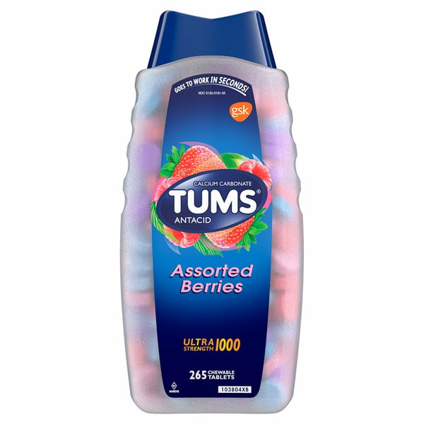 Over the Counter Pharmacy TUMS Tums Maximum Strength Ultra Berry Chewable Tablets, 265 ct hero