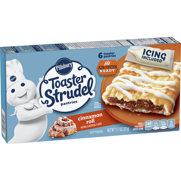 Indulge in Icing Galore with Pillsbury Toaster Strudel Mega Icing on Trend Hunter