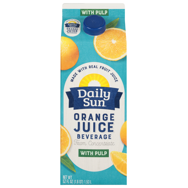 Daily Sun Orange Juice, from Concentrate, with Pulp hero