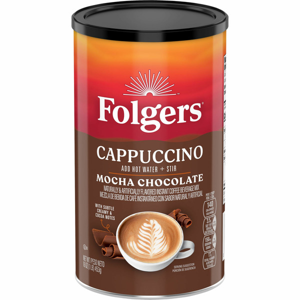 Coffee Folgers Cappuccino Mix hero