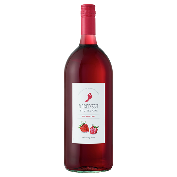 Moscato Wine Barefoot Fruitscato Strawberry Moscato Sweet Wine hero