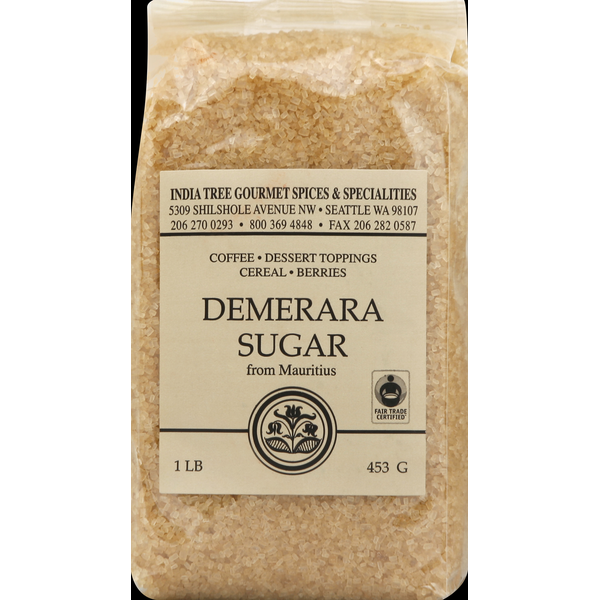 Baking Ingredients India Tree Sugar, Demerara hero