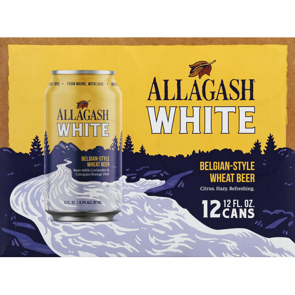 Beers & Coolers Allagash Beer, White hero