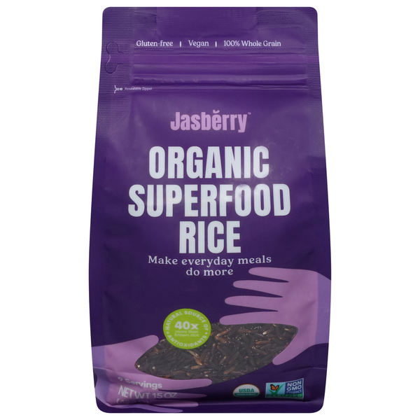 Jasberry Rice, Superfood, Organic hero