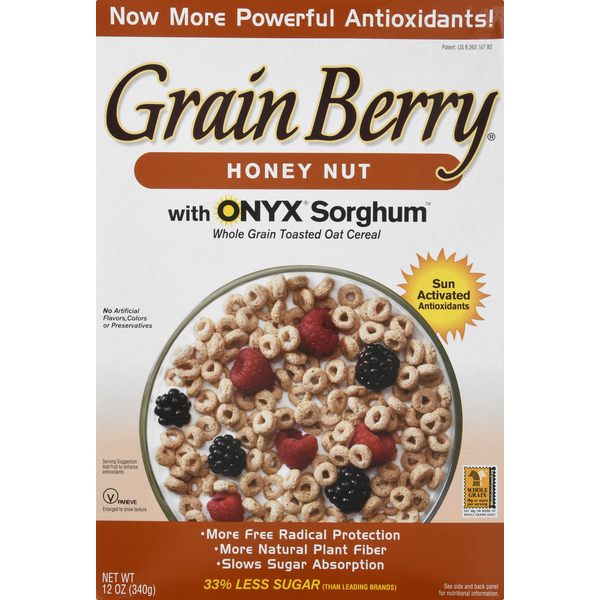 Grain Berry Honey Nut with Onyx Sorghum Cereal hero