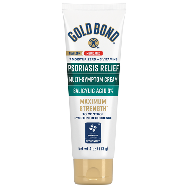 Hand Care Gold Bond Psoriasis Relief, Multi-Symptoms, Cream, Maximum Strength hero