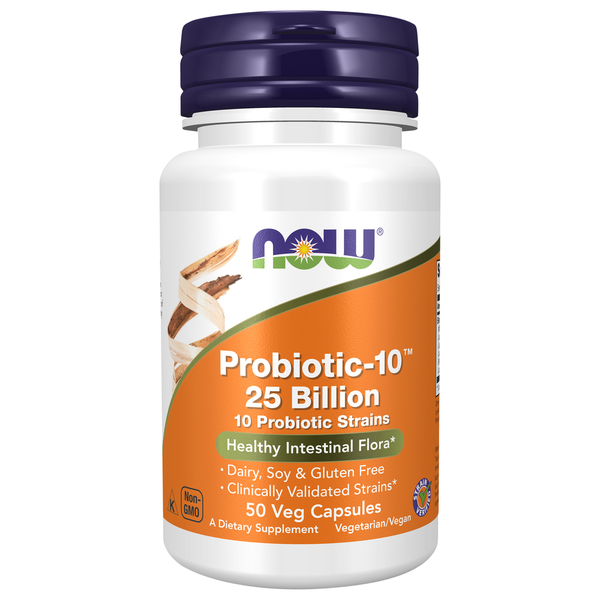 Vitamins & Minerals NOW ProbiotiC 10™ 25 Billion hero