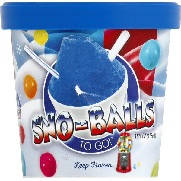 Ice Cream & Ice Sno-Balls To Go Sno-Balls, Sweet Bubble Gum hero