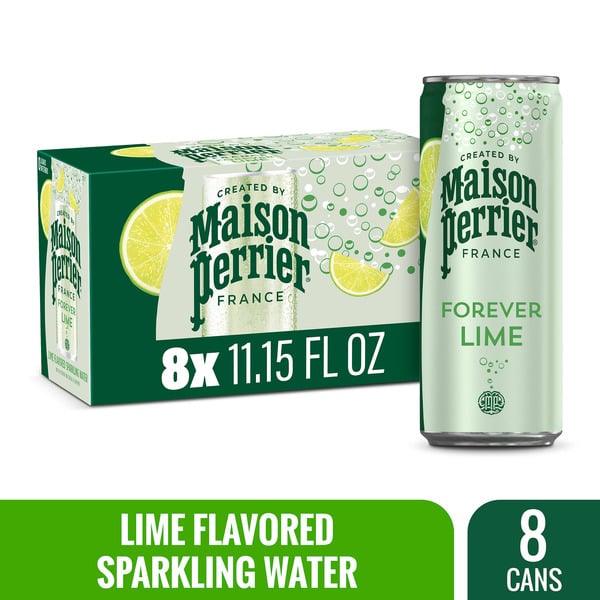 Maison Perrier Forever Lime Flavored Sparkling Water hero