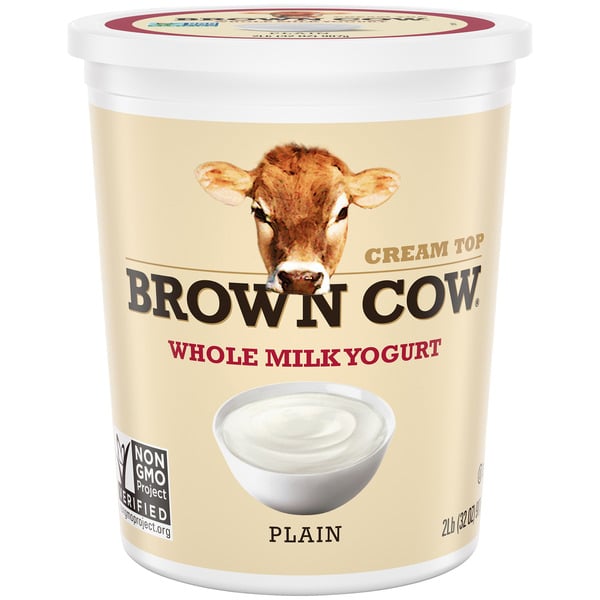 Yogurt/Kefir Brown Cow® Cream Top Whole Milk Yogurt Plain hero