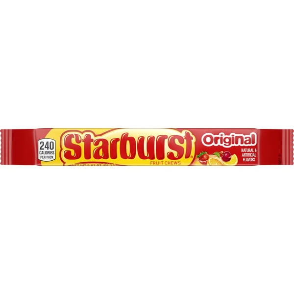 Candy, Chocolate & Gum STARBURST Original Fruit Chews Chewy Candy hero