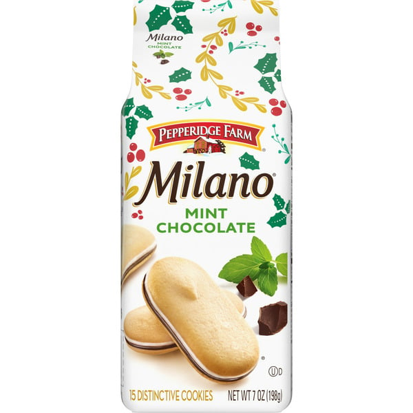 Cookies & Cakes Pepperidge Farm Milano Mint Chocolate Cookies hero