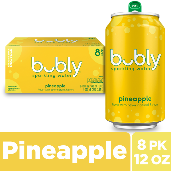 Water, Seltzer & Sparkling Water bubly Sparkling Water, Pineapple hero