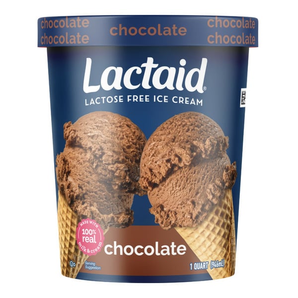 Ice Cream & Toppings Lactaid Chocolate Ice Cream hero