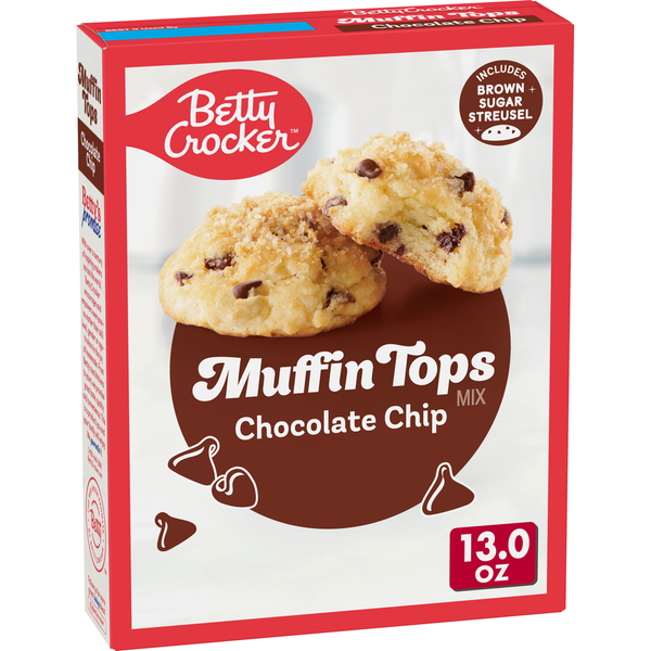 Doughs, Gelatins & Bake Mixes Betty Crocker Muffin Tops Mix, Chocolate Chip hero