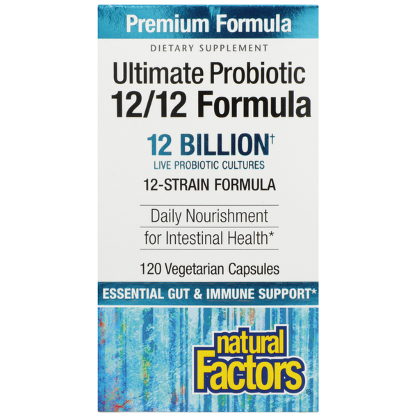 Digestion Natural Factors Ultimate Probiotic 12/12 hero