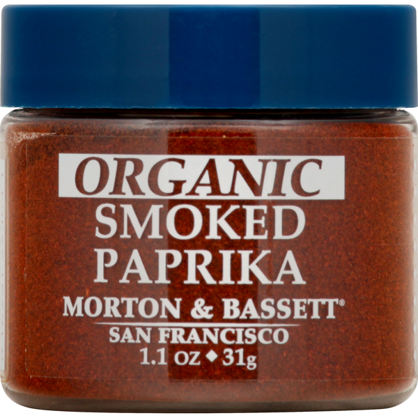 Spices & Seasonings Morton & Bassett Spices Paprika, Organic, Smoked hero