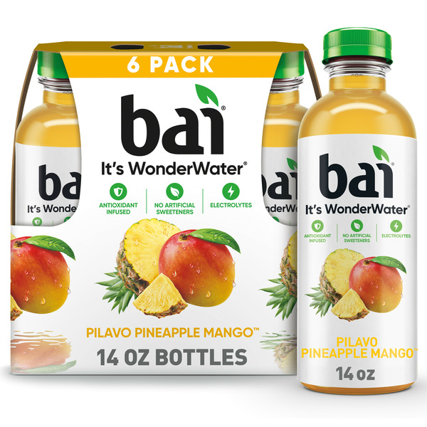 Juice & Nectars Bai Pilavo Pineapple Mango, Antioxidant Infused Beverage hero