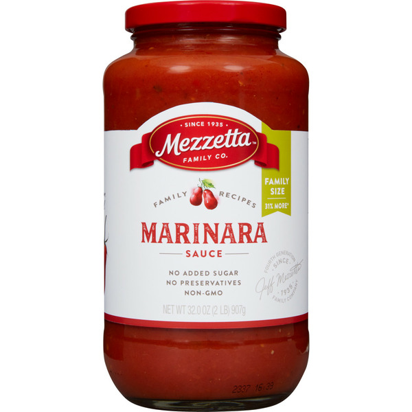 Mezzetta Family Recipes Marinara Sauce (Family Size) hero