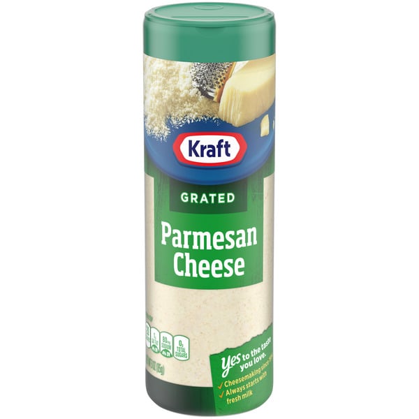 Packaged Cheese Kraft Parmesan Grated Cheese, oz Shaker hero