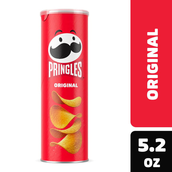 Chips & Pretzels Pringles Potato Crisps Chips, Lunch Snacks, On-The-Go Snacks, Original hero