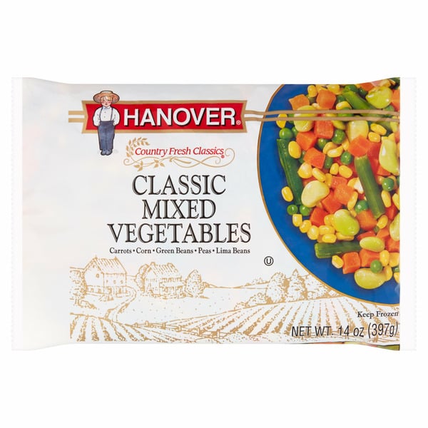 Frozen Produce Hanover Foods Classic Mixed Vegetables hero