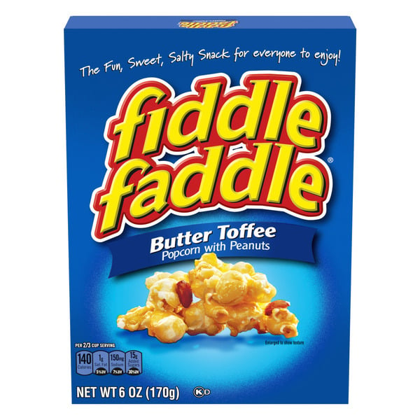 Snacks Fiddle Faddle Butter Toffee Popcorn hero