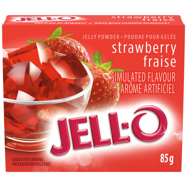 Doughs, Gelatins & Bake Mixes Jell-O Strawberry Jelly Powder, Gelatin Mix hero