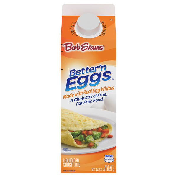 Eggs Bob Evans Farms Liquid Egg Substitute hero