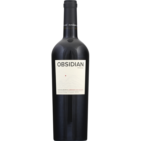 Red Wines Obsidian Cabernet Sauvignon, 2016 hero