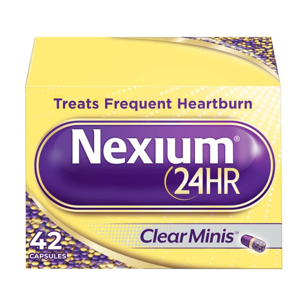 Digestive Health Nexium Clear Mini Acid Reducer Delayed Release Capsules hero