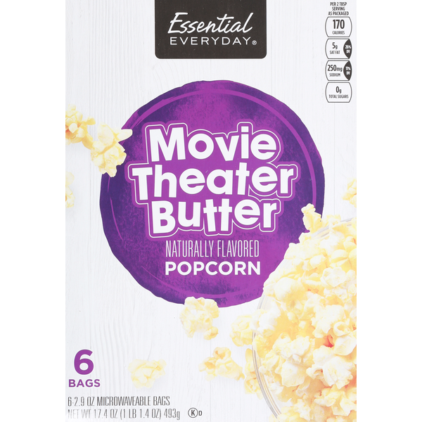 Popcorn & Jerky Essential Everyday Popcorn, Movie Theater Butter hero