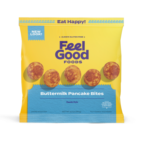 Frozen Breakfast Feel Good Foods Danish-style Buttermilk Pancake Bites hero