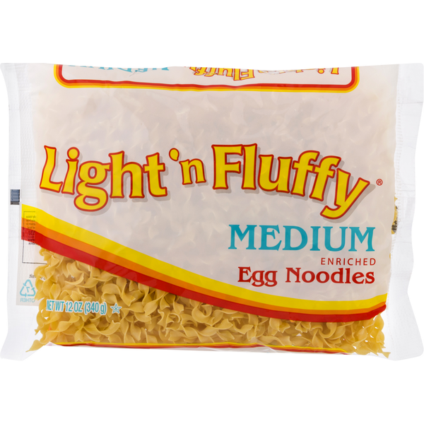 Dry Pasta Light 'N Fluffy Egg Noodles, Enriched, Medium hero